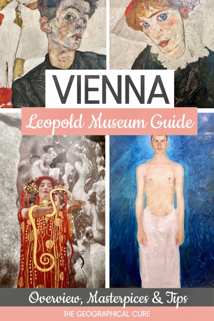 Pinterest pin for guide to Vienna's Leopold Museum