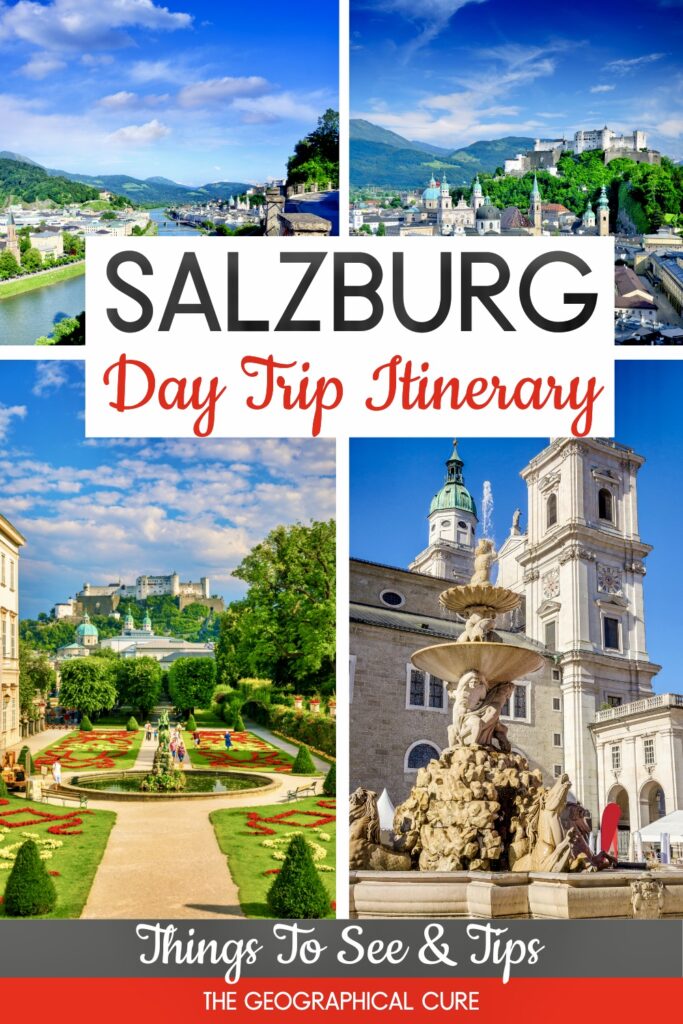 Pinterest pin for one day in Salzburg itinerary