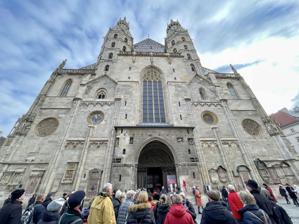 entrance to St. Stephen's Cathedral via Giant's Gate