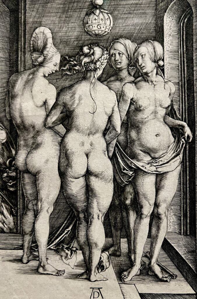 Durer, Four Female Nudes, 1497
