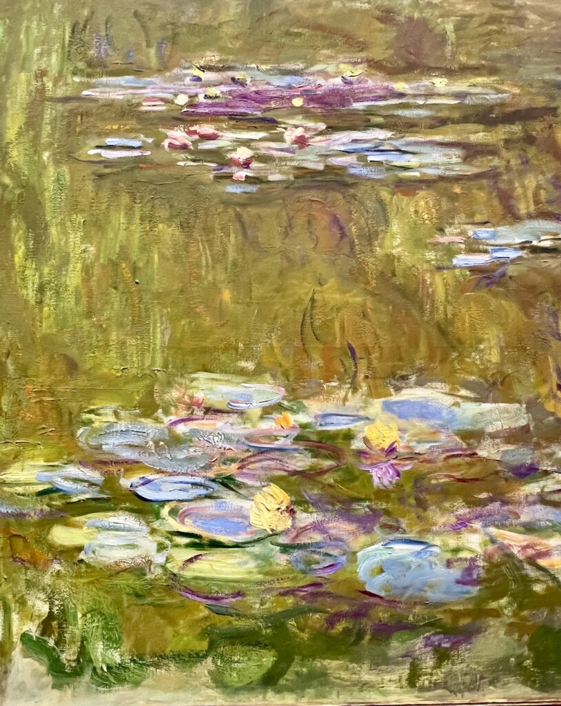 Claude Monet, detail of Water Lilies, 1917-19