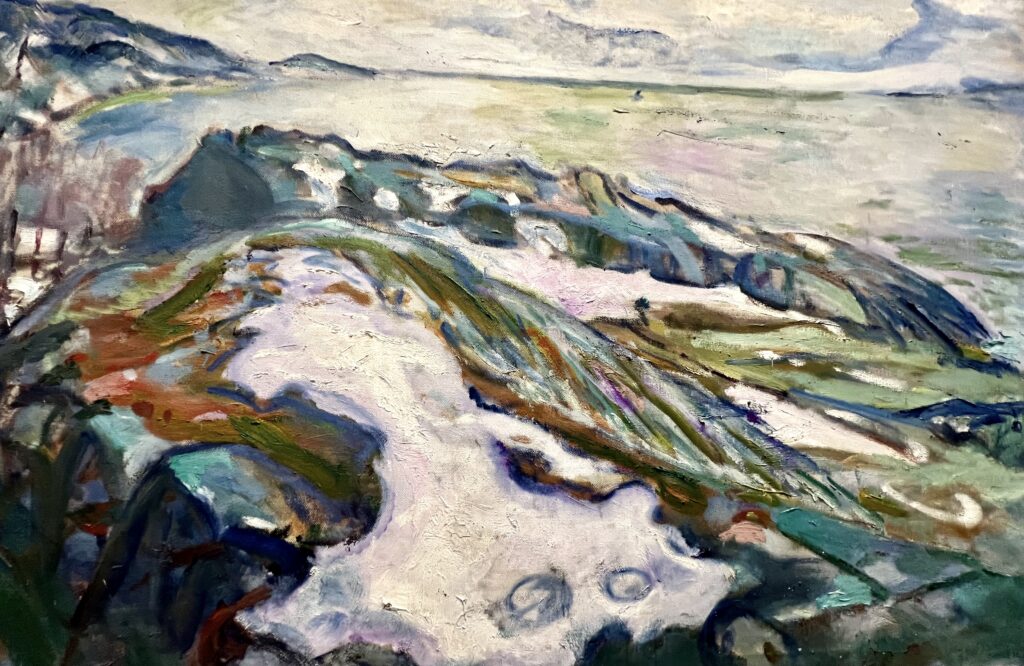 Edvard Munch, Winter Landscape, 1915
