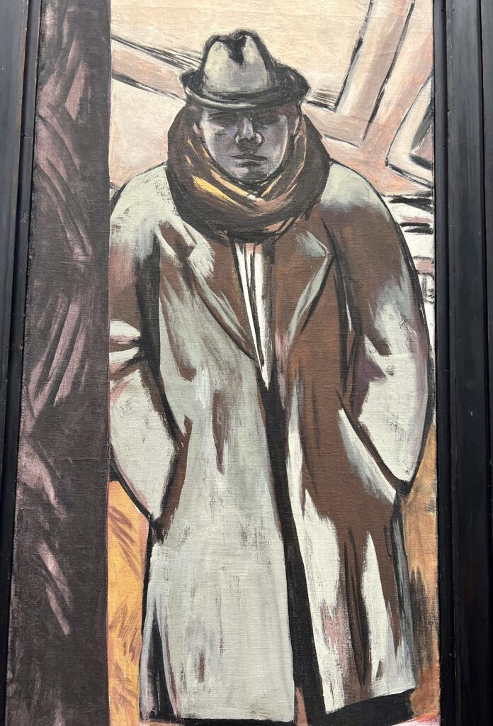 Max Beckmann, Self-Portait in the Hotel, 1932