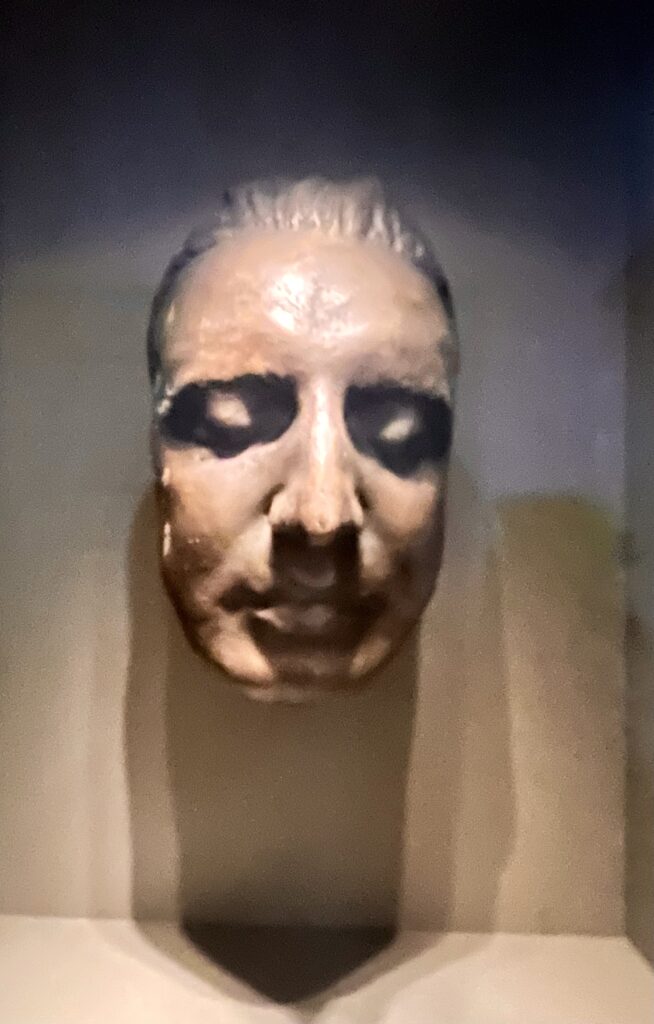 fake death mask