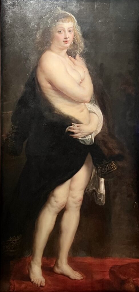 Rubens, Helen Fourment, The Fur, 1636