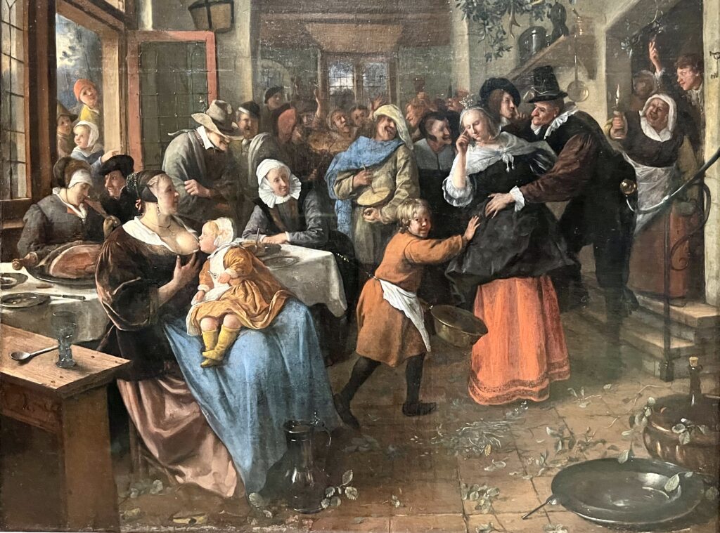 Jan Steen, The Cuckold Bridegroom, 1670