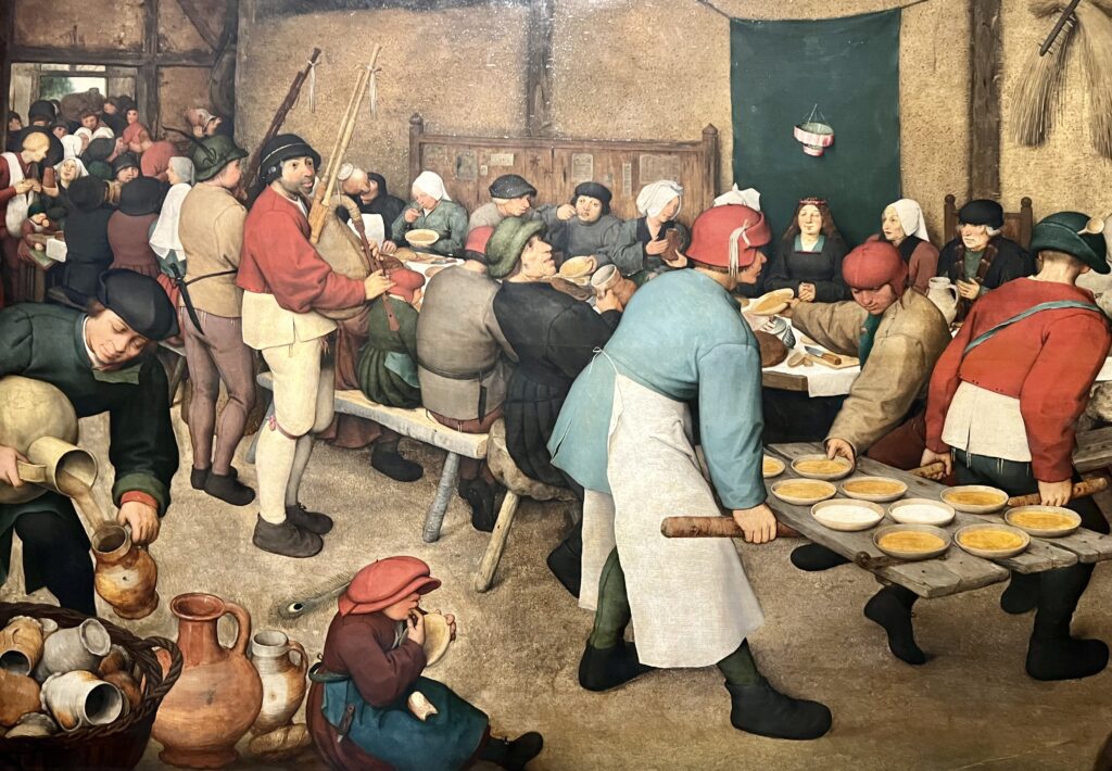 Bruegel, The Peasant's Wedding, 1567