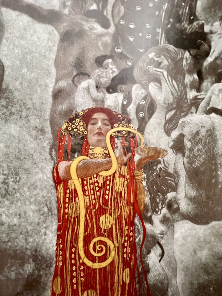 Klimt, copy of Medicine, 1900-07