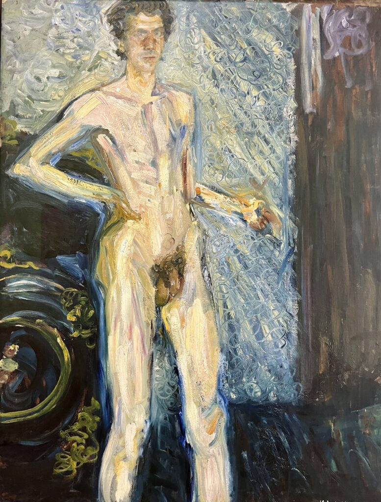 Gerstl, Nude Self-Portrait, 1908