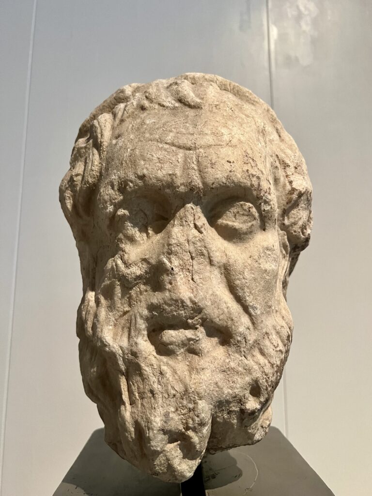 bust of Homer, 1st century A.D.