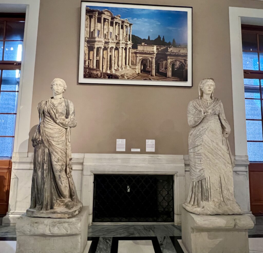 Sophia and Arete from the Library of Celsus