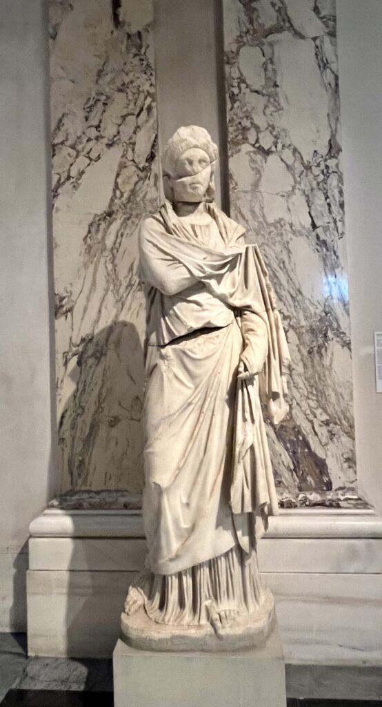 statue of Antia Julie Polla, early 2nd century A.D.