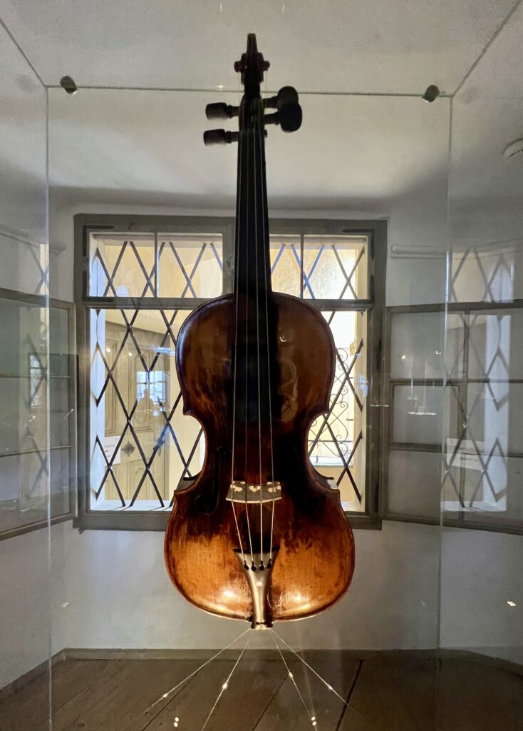 Mozart's concert violin