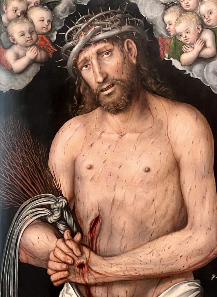 Lucas Cranach, Christ as the Man of Sorrow, 1537