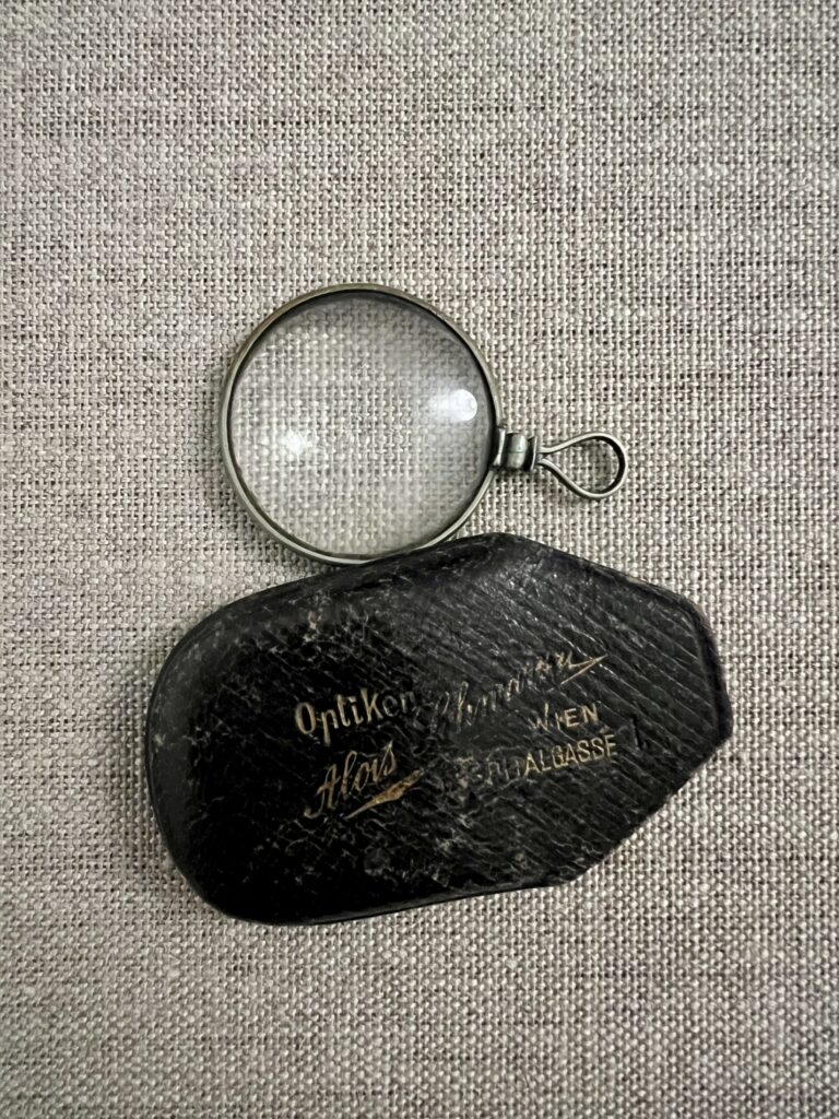 Freud's magnifying glass