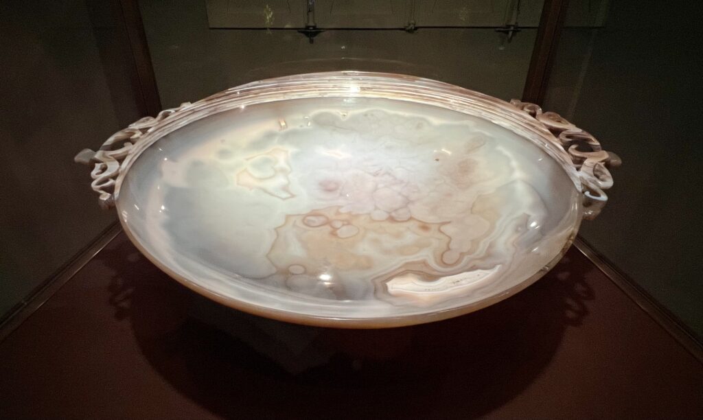 agate bowl known as the "holy grail"