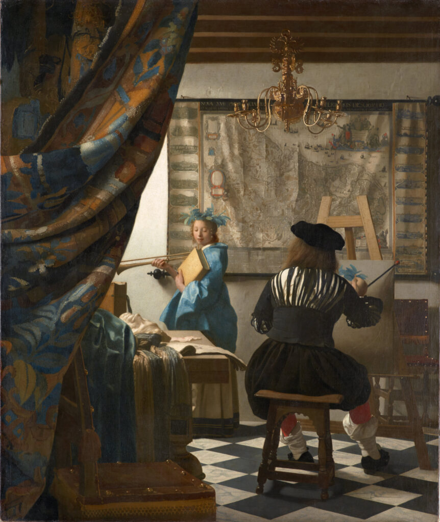 Johannes Vermeer, The Art of Painting, 1665-66