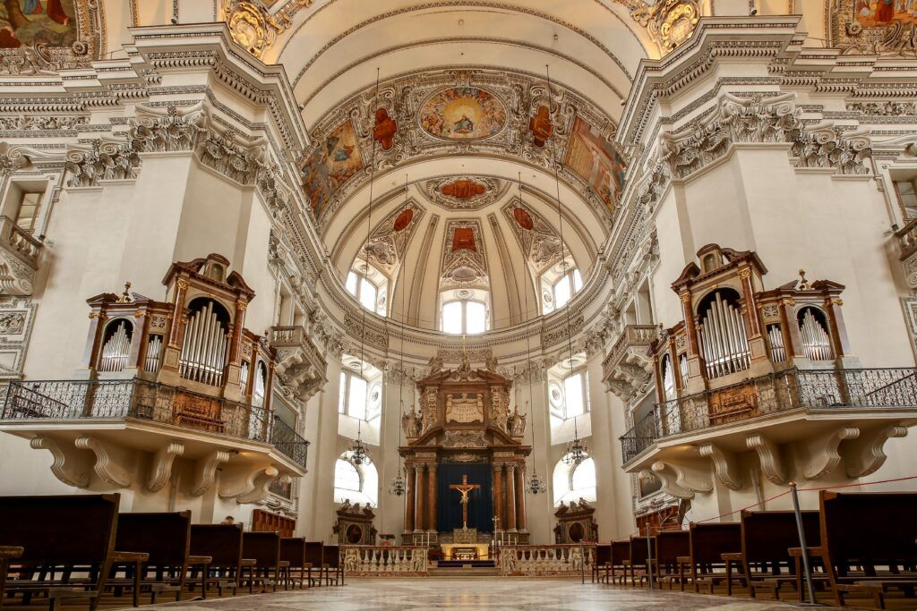 beautiful cathedral interior