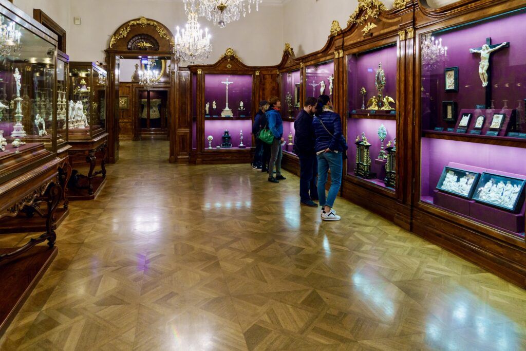 ecclesiastical treasury room