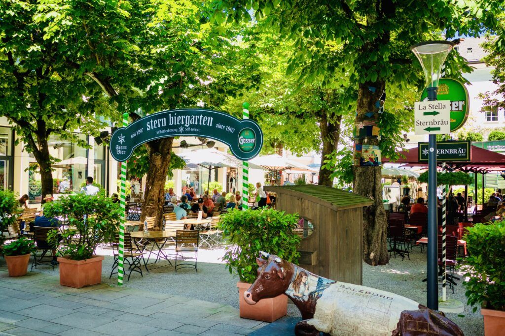 Sternbrau beer garden