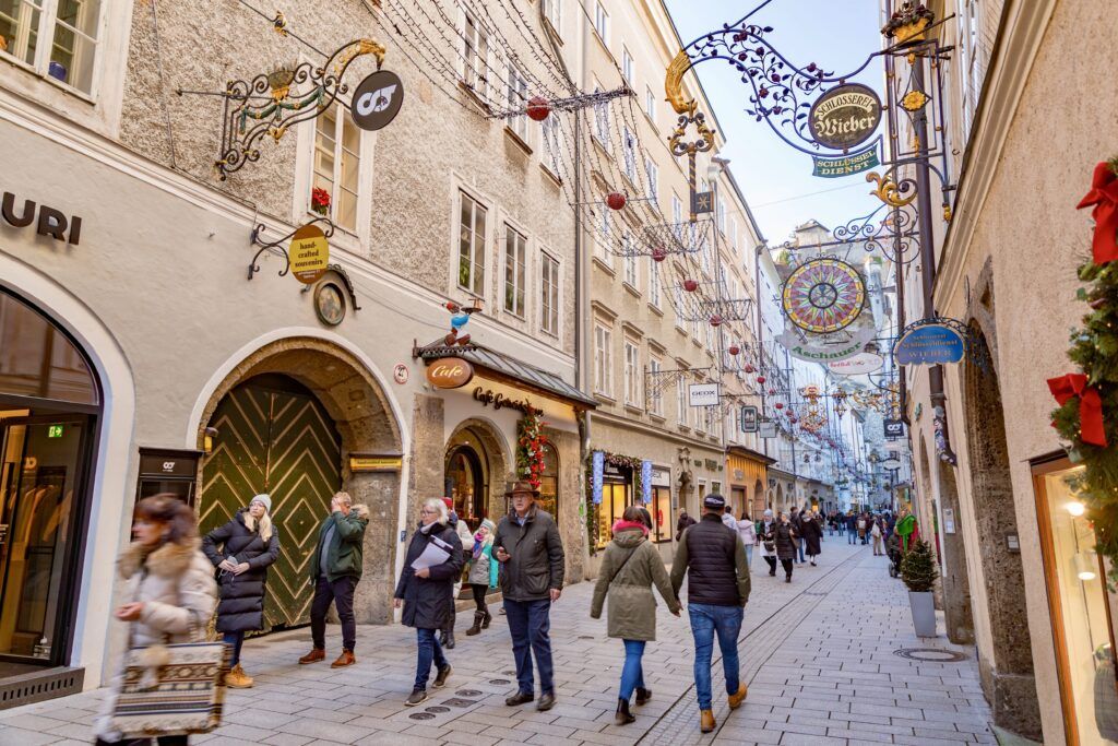 Getreidegasse Street