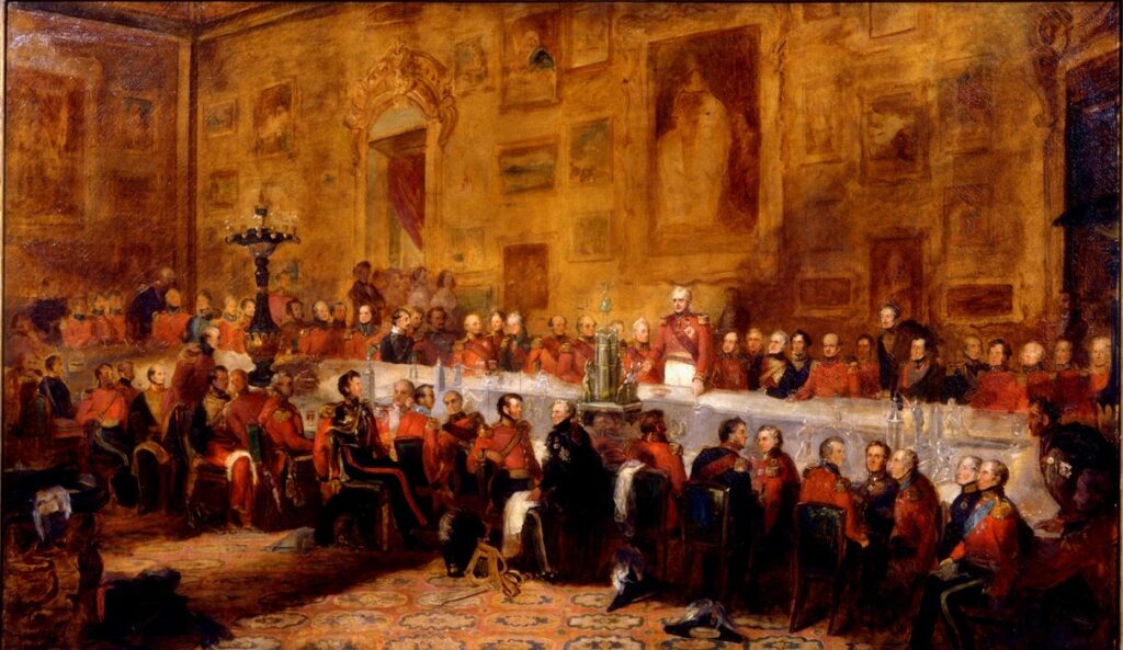Robert Salter, Waterloo Banquet, 1836
