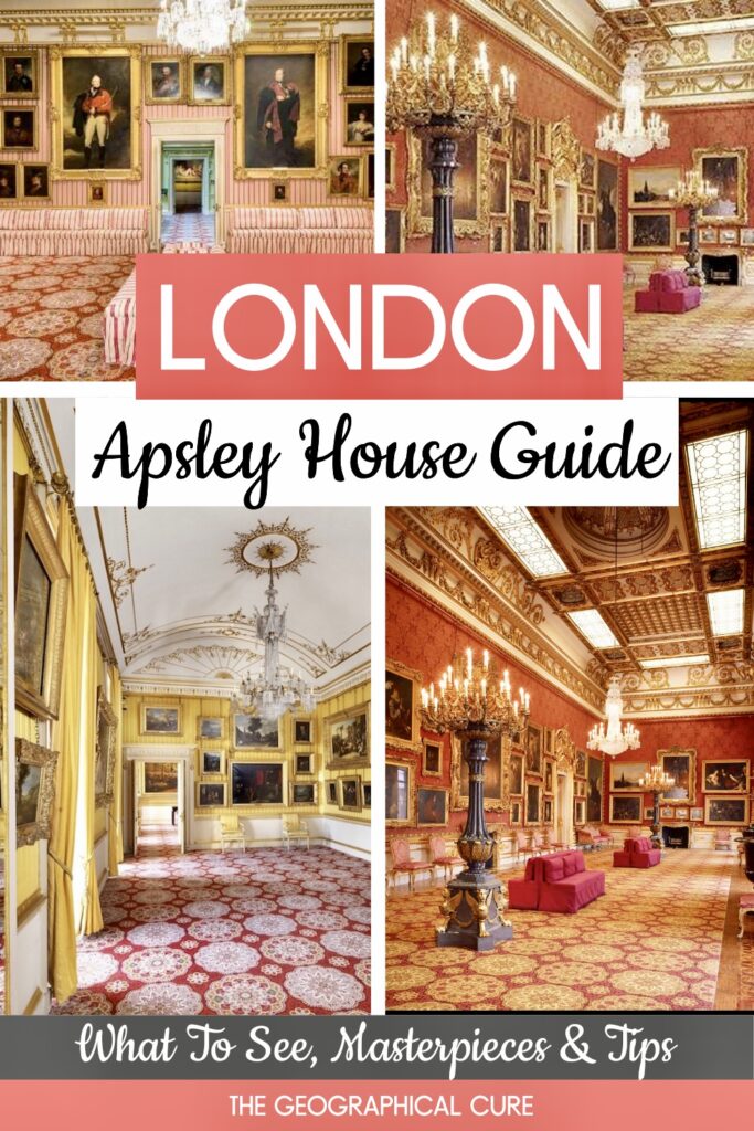 Pinterest pin for guide to Apsley House