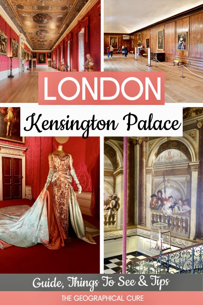 Pinterest pin for guide to Kensington Palace
