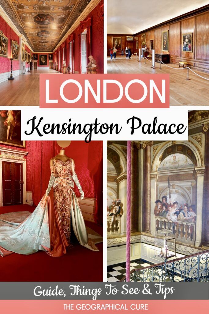 Pinterest pin graphic for guide to Kensington Palace