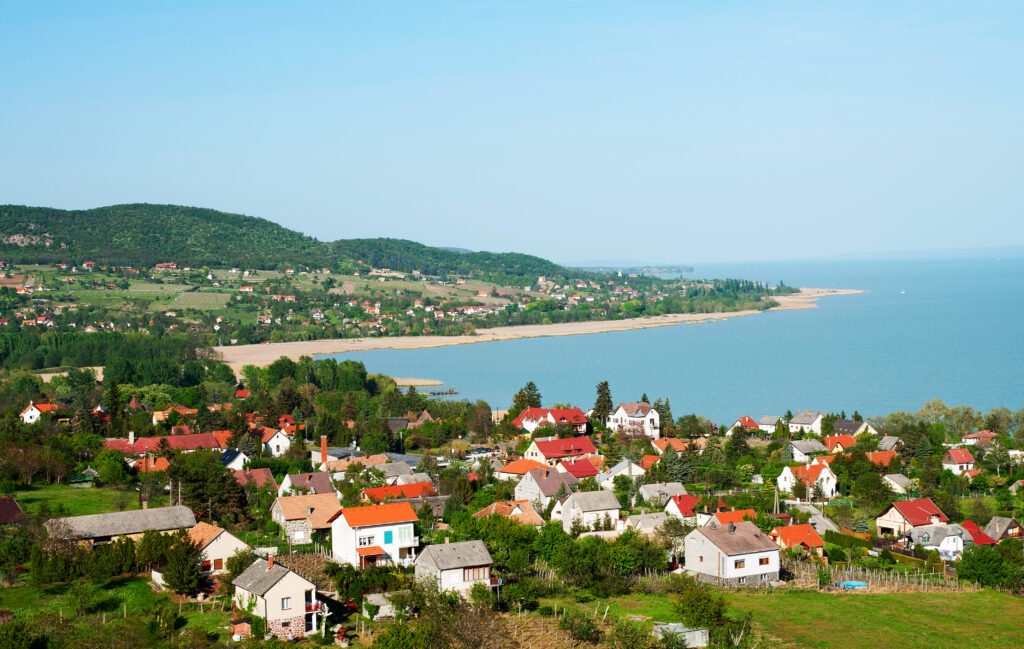 village at Lake Balaton