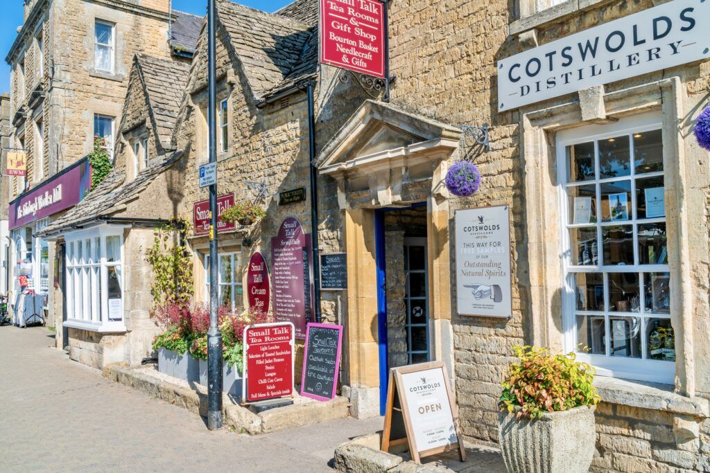 High Street in Bourton-on-the-Water