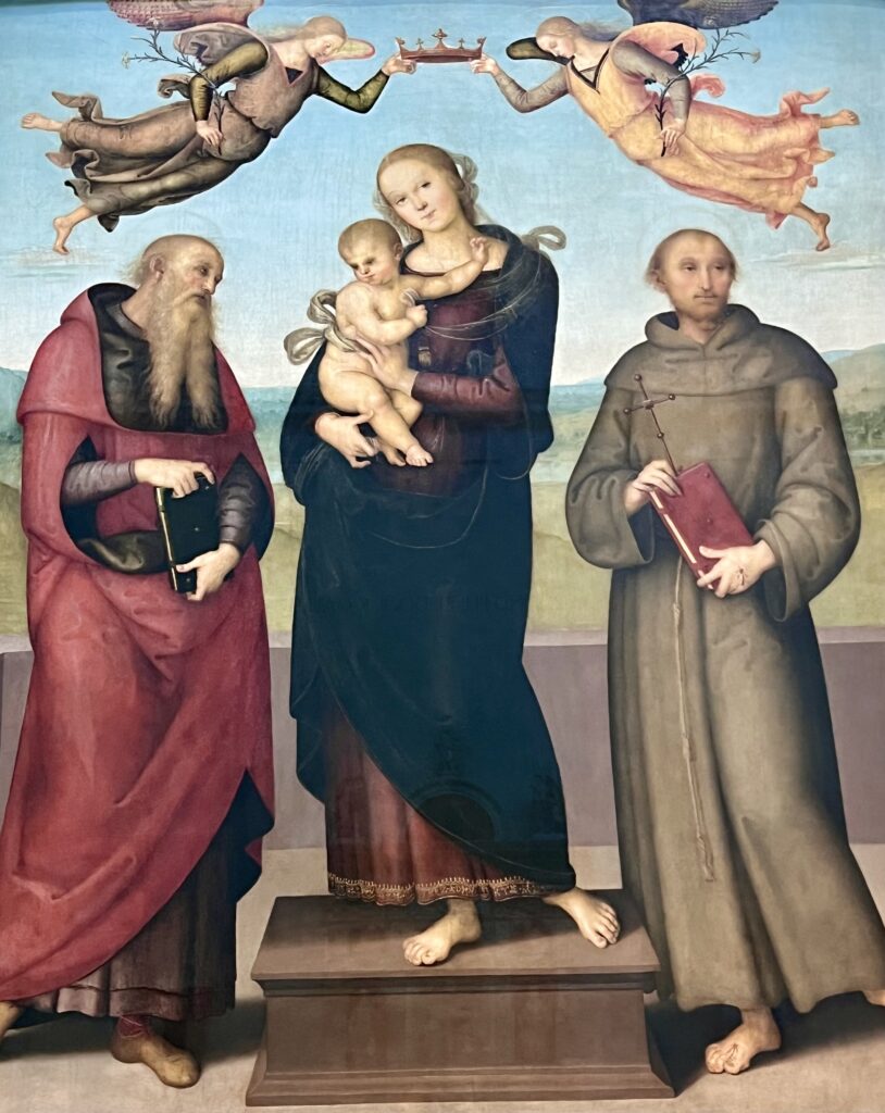 Pietro Perugino, The Virgin of Loretto, 1507-15