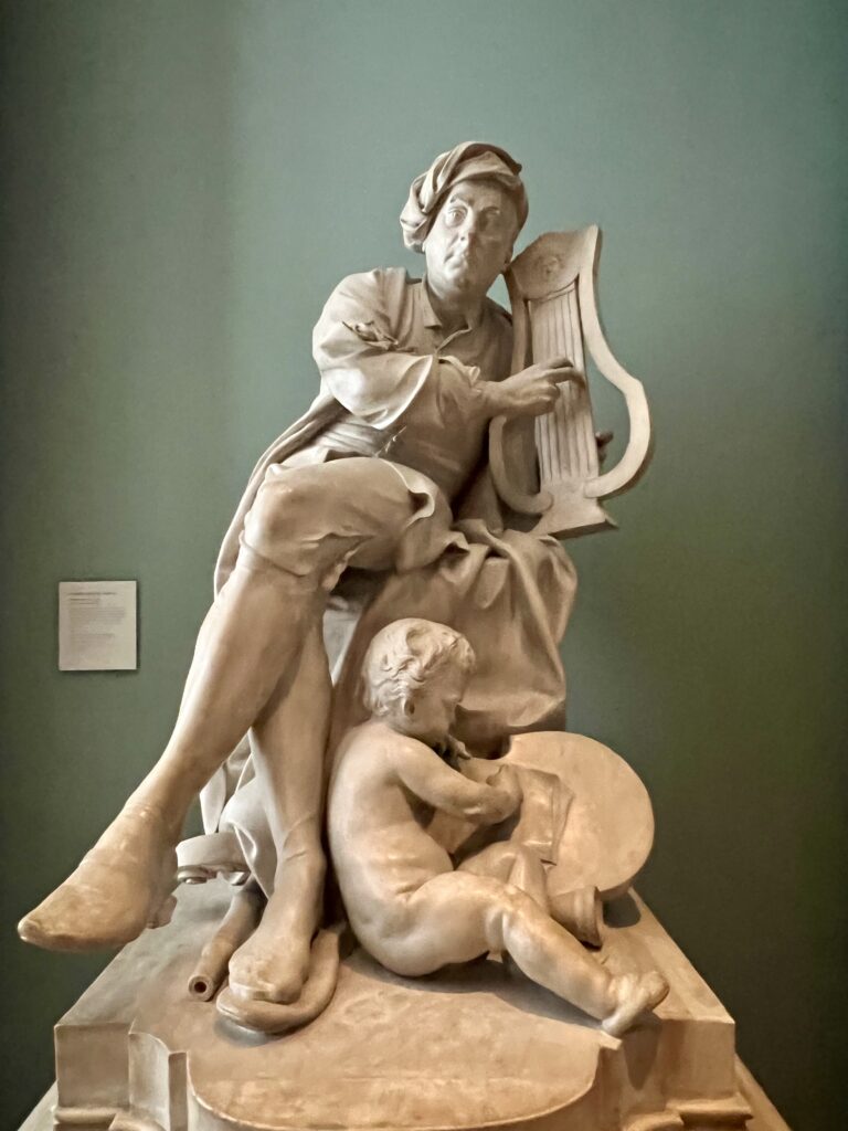 sculpture of Handel