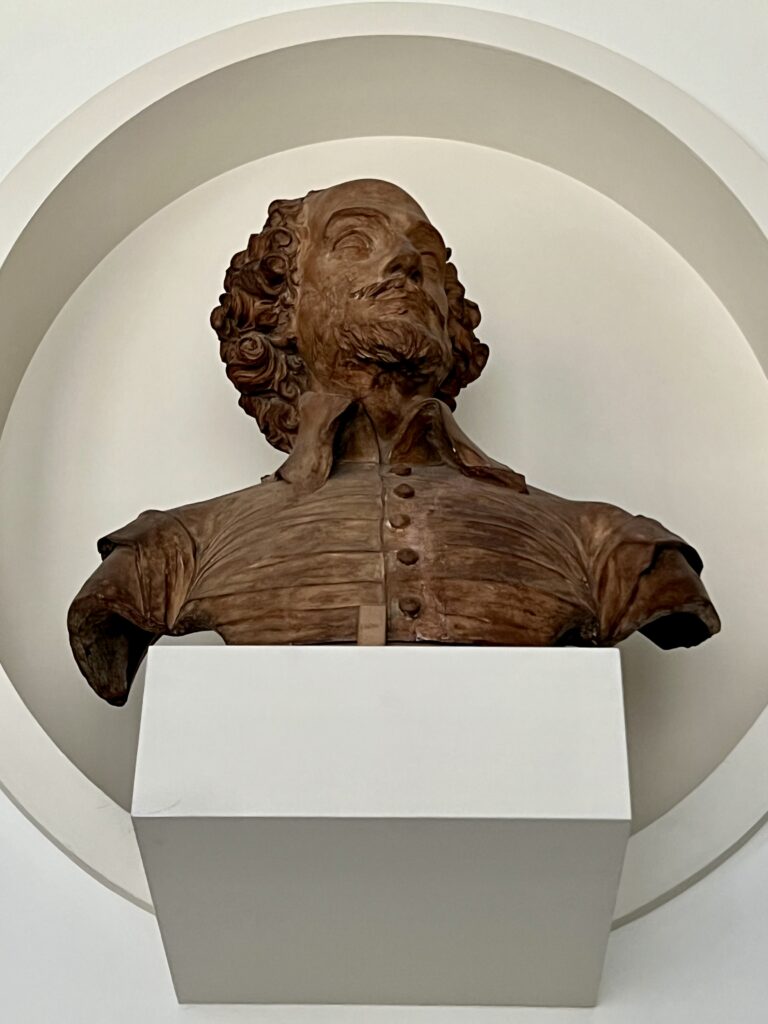 bust of Shakespeare