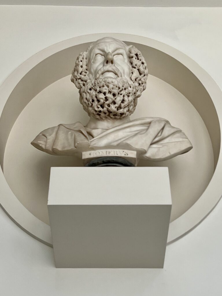 bust of Homer