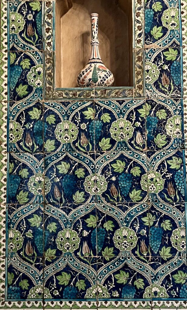 tiles in the Arab Room