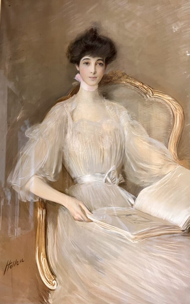 portrait of Consuelo Vanderbilt, the 9th duchess