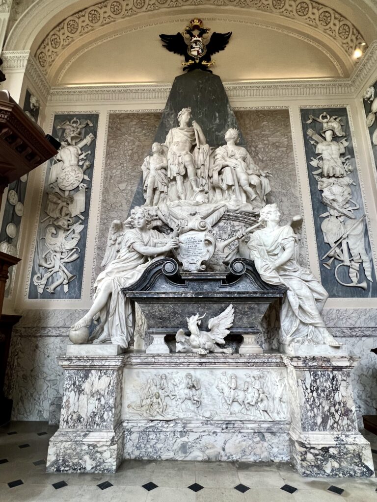 Monument to the 1st duke in the Chapel