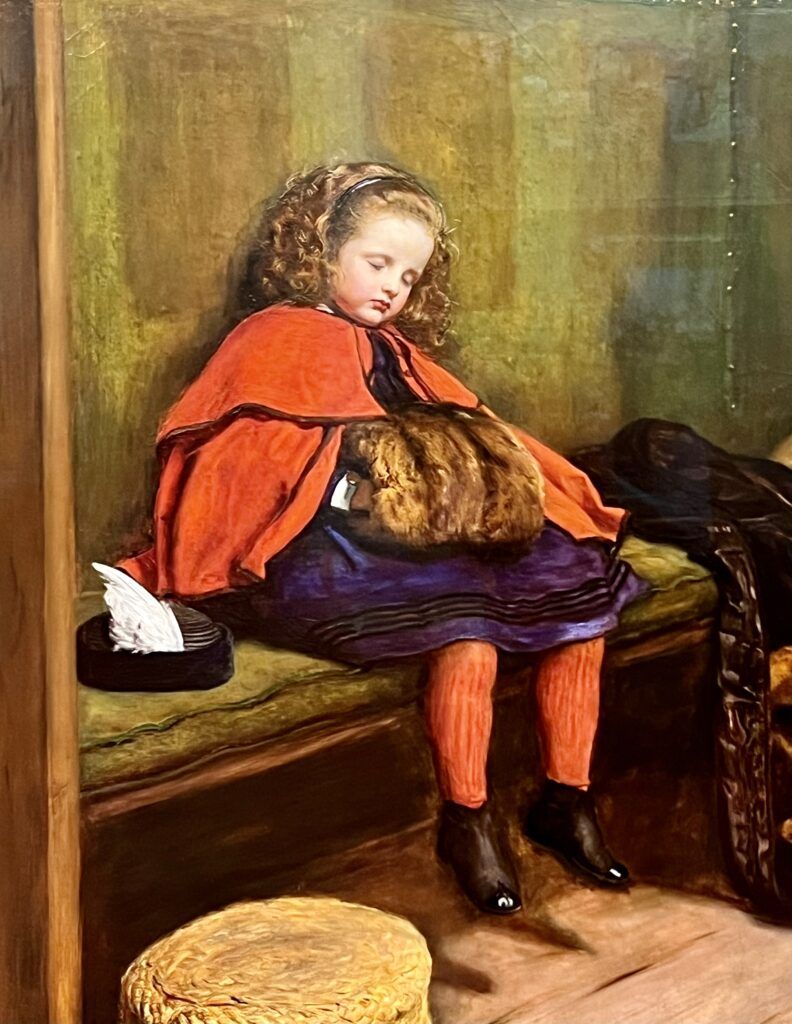 John Everett Millais, My Second Sermon, 1864
