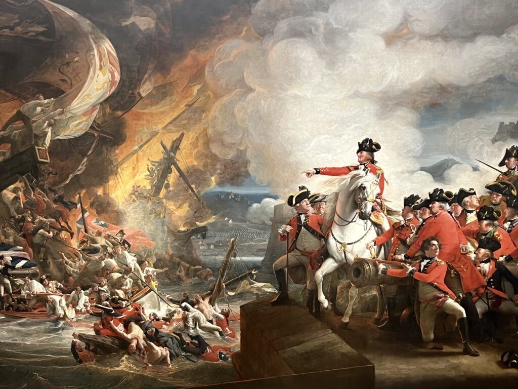John Singleton Copley, The Defeat, 1782