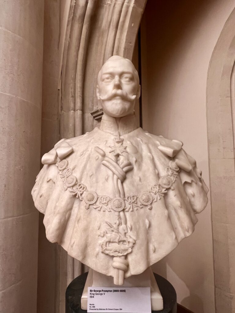 Sir George Frampton, George V, 1914