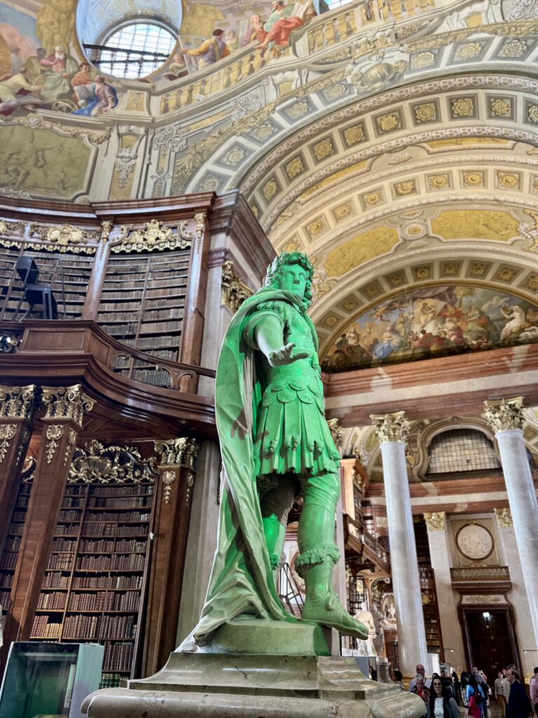 Charles VI statue