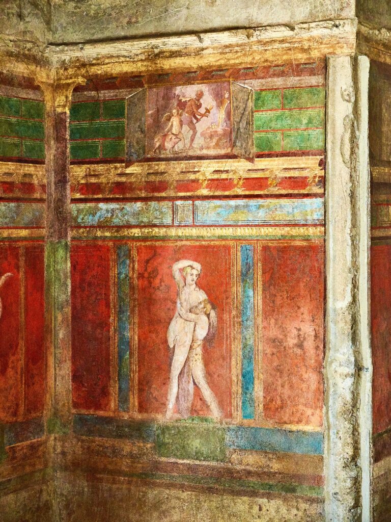 fresco in the House of Mysteries