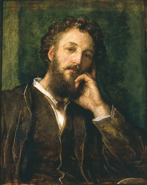 Watts, Portrait of Frederic Leighton, 1871