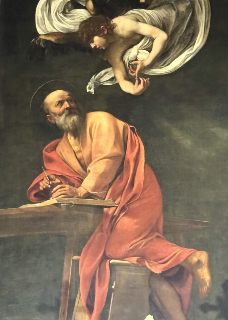 St. Matthew and the Angel, 1602