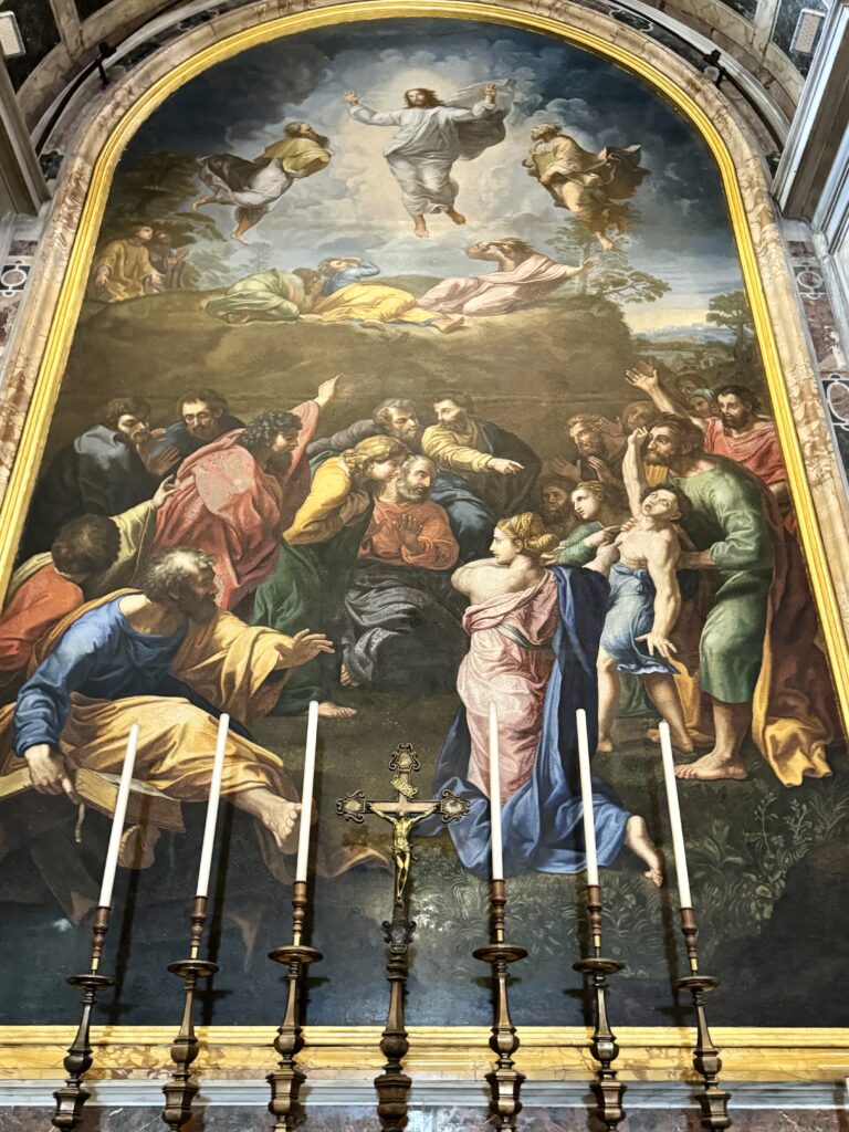 mosaic of Raphael's Transfiguration