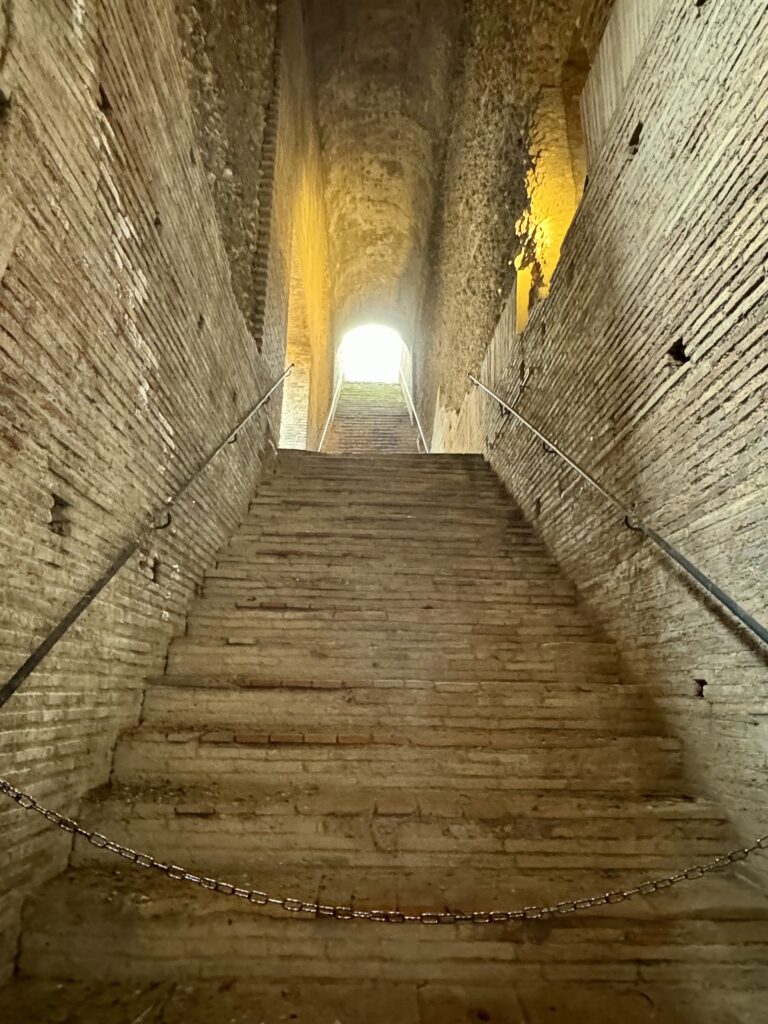 stairs leading to upper floor