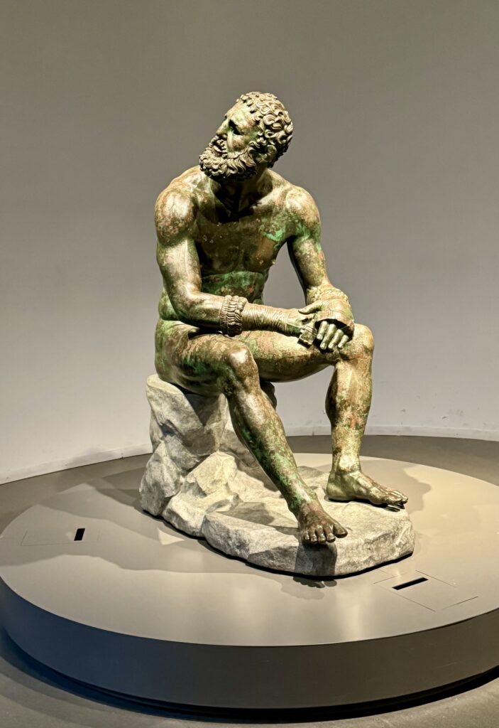 Boxer at Rest, 4th century BC