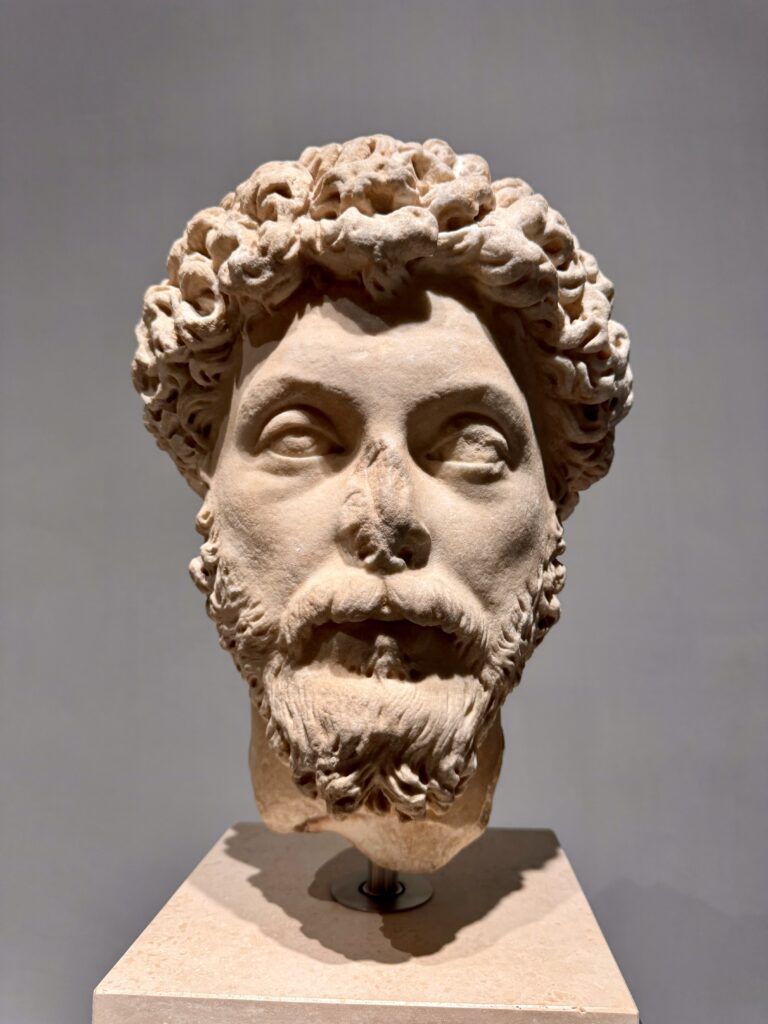 Marcus Aurelius bust in Palazzo Massimo