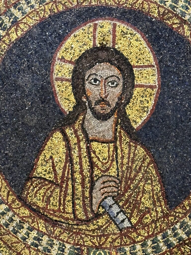 image of Christ in San Zeno Chapel